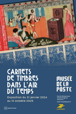 Affiche Carnets de timbres dans l'air du temps