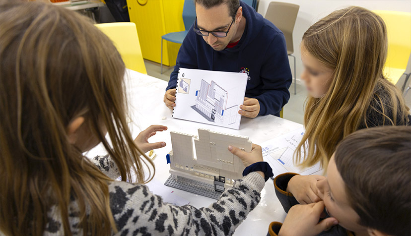 Photo de l'atelier briques