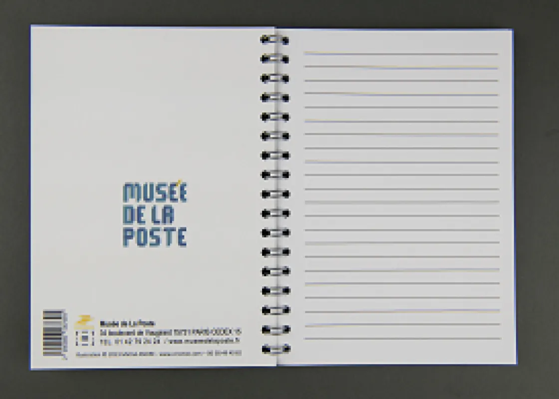 Vue 2 – Petit carnet A6 à spirale 2CV