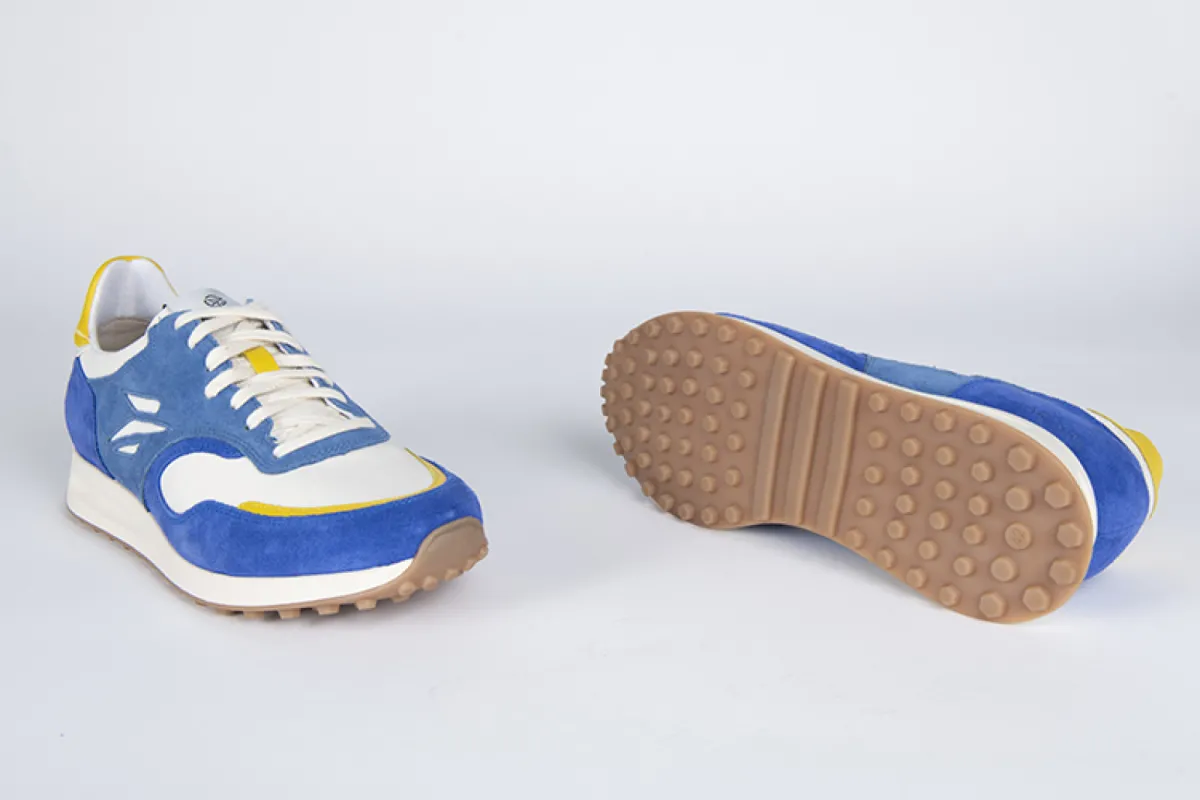 Vue 2 – chaussures bleues