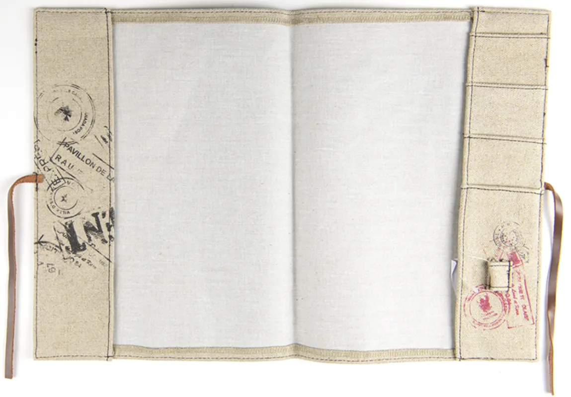 Vue 1 – protège cahier a4 vintage